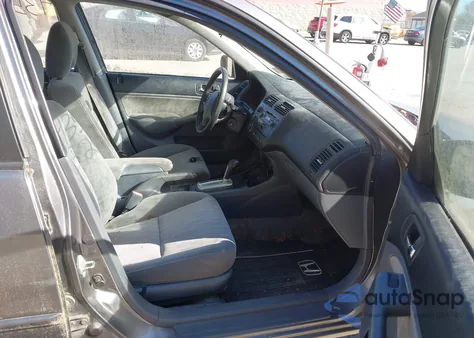 2005 Honda Civic Lx из США, поврежденный, VIN 2HGES16575H537946